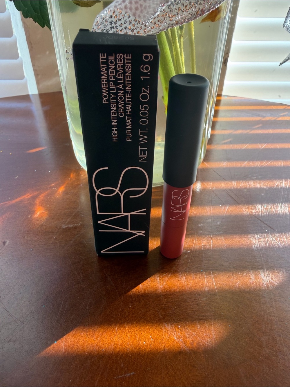 NARS Powermatte Liquid Lipstick in Dusty Rose Mauve
